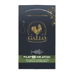 Gallo - Filetes de Atum em Azeite Virgem Extra Aromatizado com Orégãos