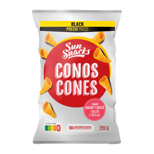 Sun Snacks® - Snack Cones de Milho