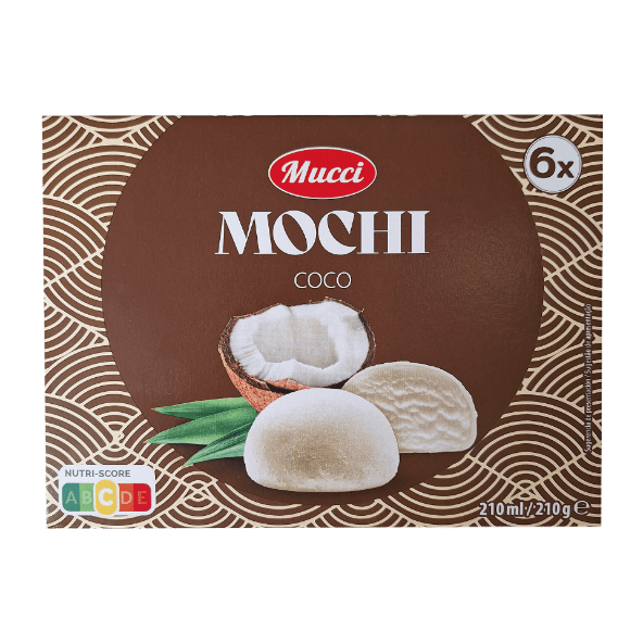MUCCI® - Gelado Mochi de Coco