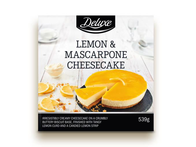 DELUXE® Cheesecake de Limão e Mascarpone