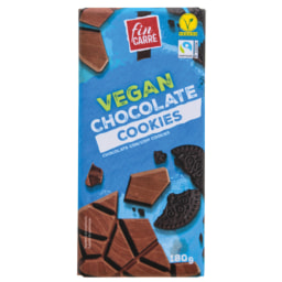 Fin Carré® Chocolate Vegan com Avelãs/ Cookies