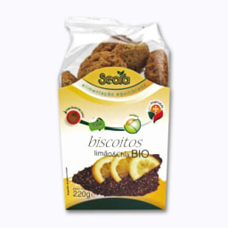 Biscoitos de Limão e Chia Biológicos