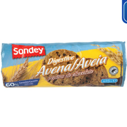 Sondey® Bolachas Digestivas de Aveia com Pepitas de Chocolate
