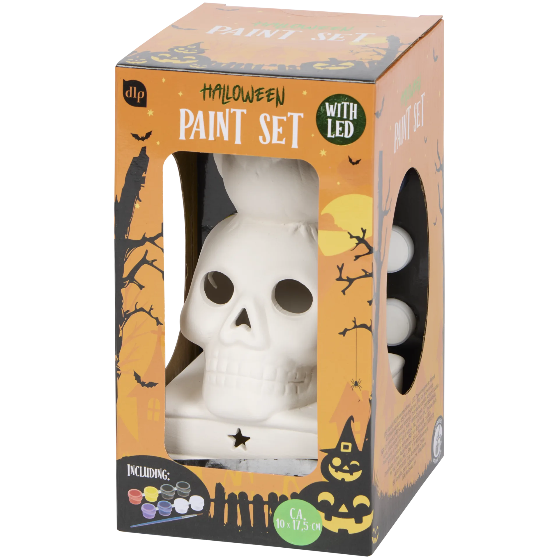 Pinta a tua própria figura de Halloween