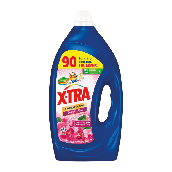 X-Tra - Detergente Líquido para Máquina da Roupa Orquídea