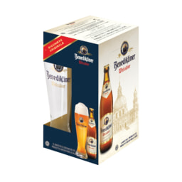 Benediktiner® Pack  3 Cervejas  + 1 Copo