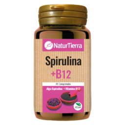 NATURTIERRA - Espirulina + B12