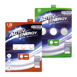 Activ Energy® - Pilhas Botão