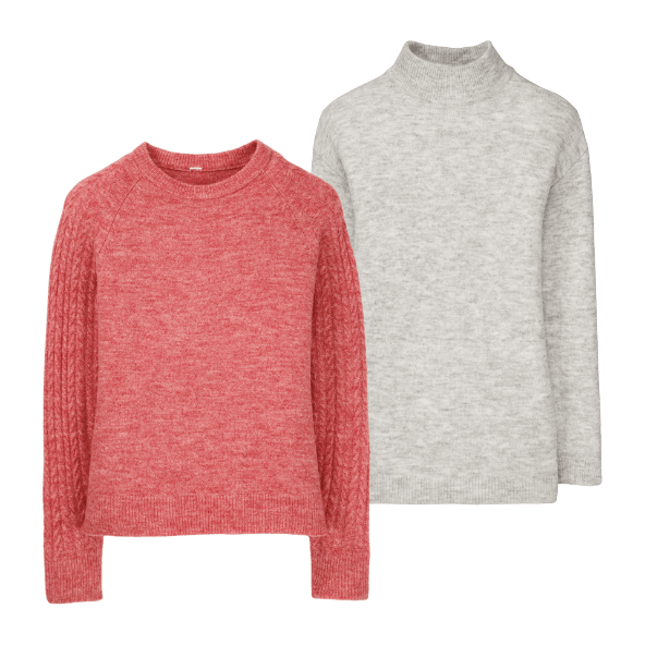 UP2FASHION® - Camisola de Malha Grossa