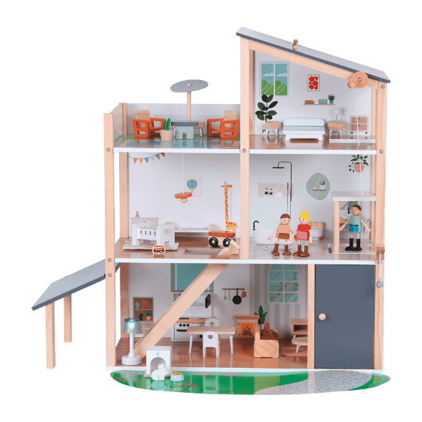 TOYLINO® - Casa de Bonecas XXL