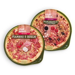 CHEF SELECT® Pizza Bacon e Cogumelos / Fiambre e Queijo