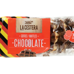 La Cestera® Waffles Açucarados/ Cobertos com Chocolate de Leite