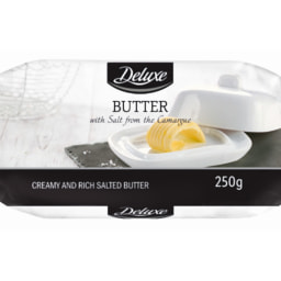 Deluxe® Manteiga com Sal Marinho