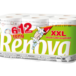 Renova® Rolos de Cozinha Maxi Absorption XXL