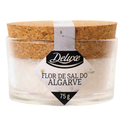 Deluxe® Flor de Sal do Algarve em Saleiro de Vidro