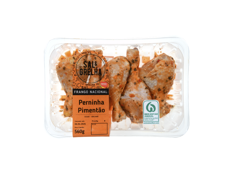 Perninha de Frango com Pimentão