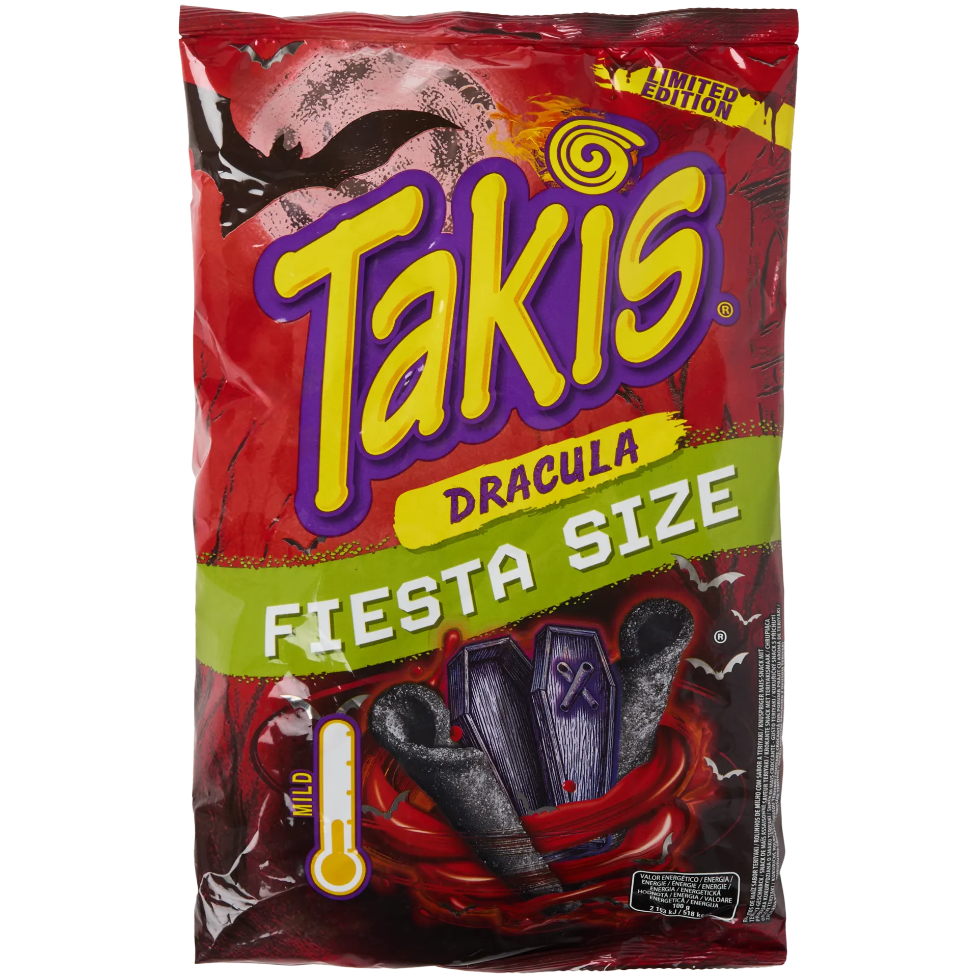Takis Fiesta Size Drácula