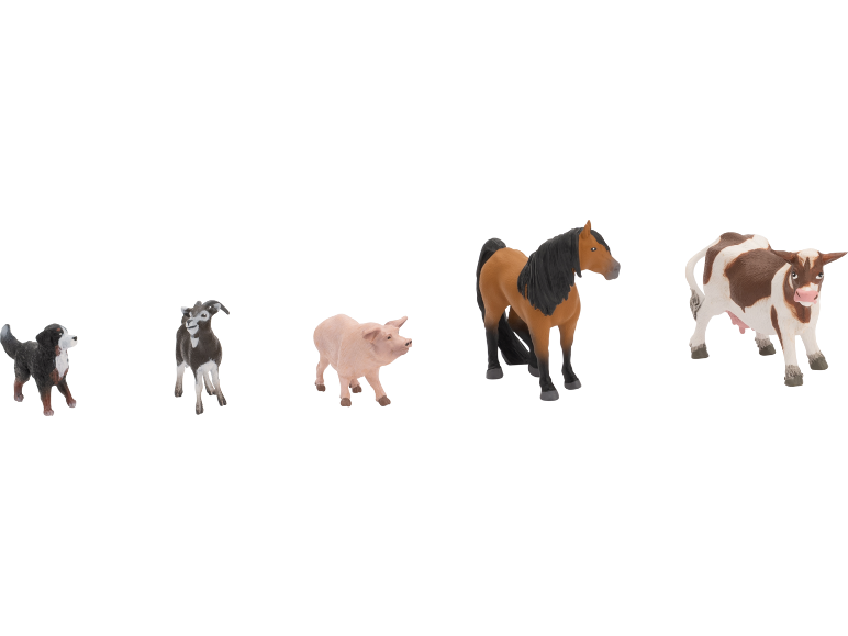 LUPILU - Conjunto de Figuras de Animais para Brincar