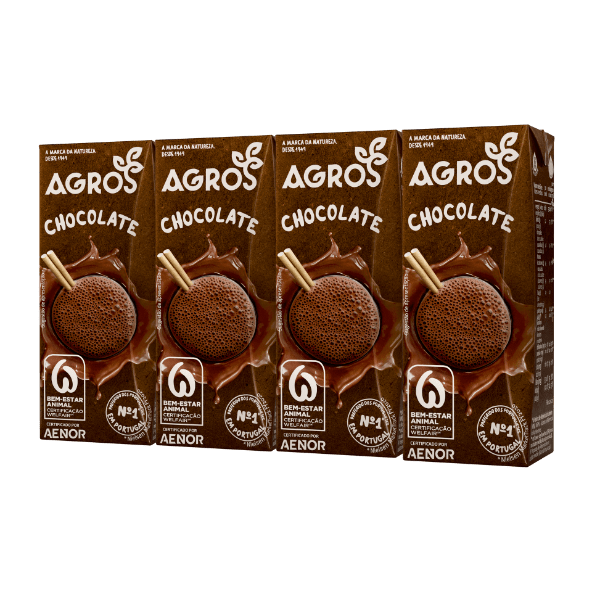 Agros - Leite com Chocolate