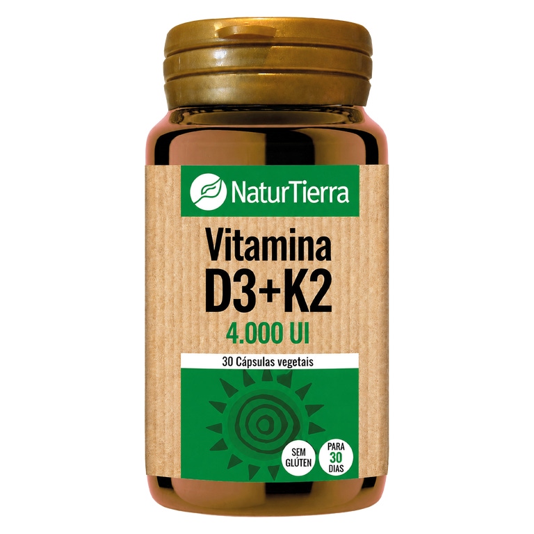 NATURTIERRA - Vitamina D3+K2