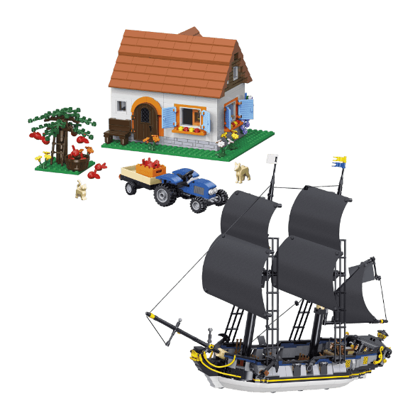 TOYLINO® - Set de Construção Grande