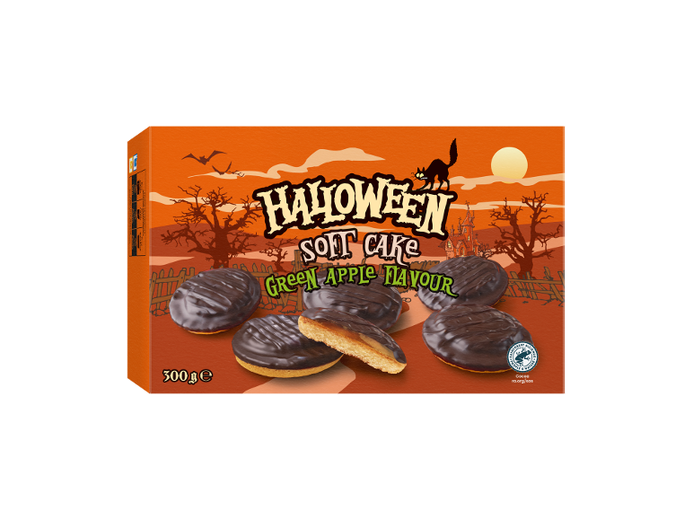 HALLOWEEN - Biscoitos Soft-Cake com Maçã