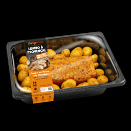 Lombo de  Porco Provençal com Batatas