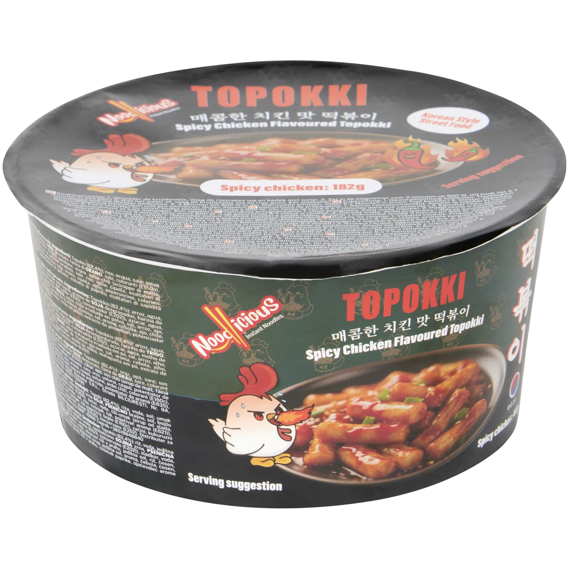 Topokki Noodlicious Spicy Chicken
