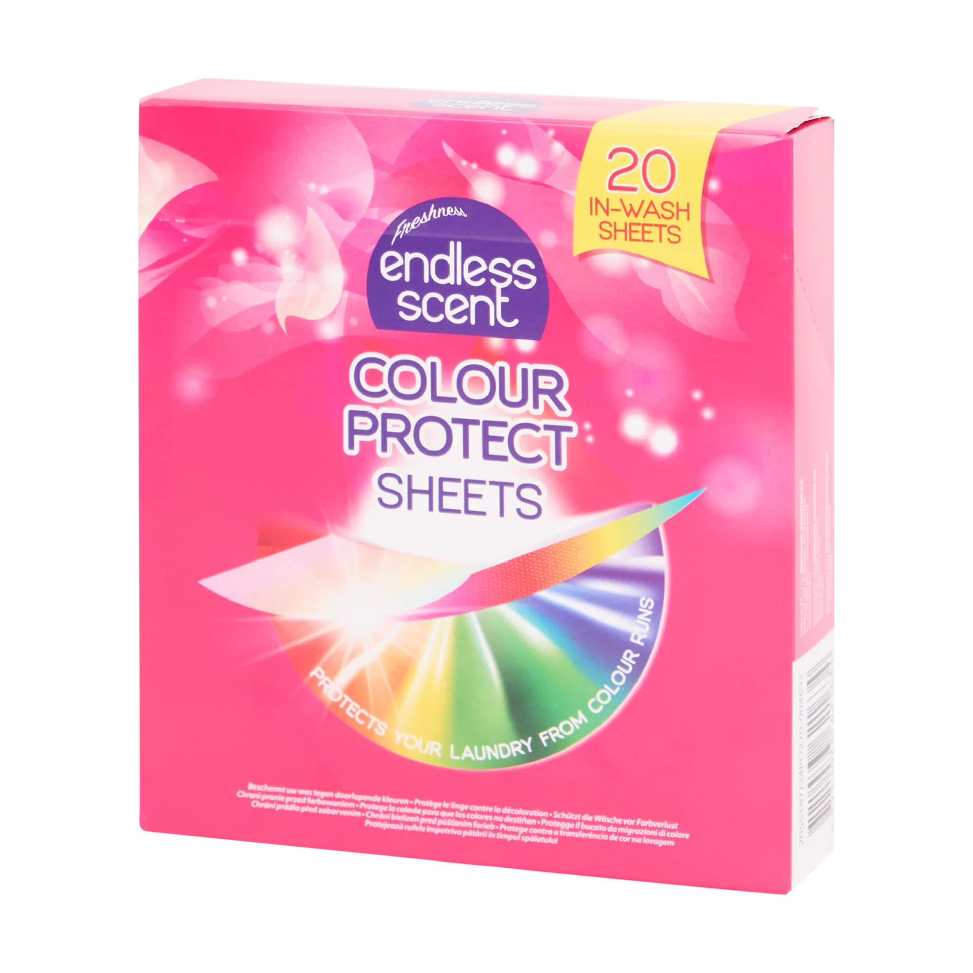 Toalhitas antitransferência de cor para máquina de lavar roupa Endless Scent