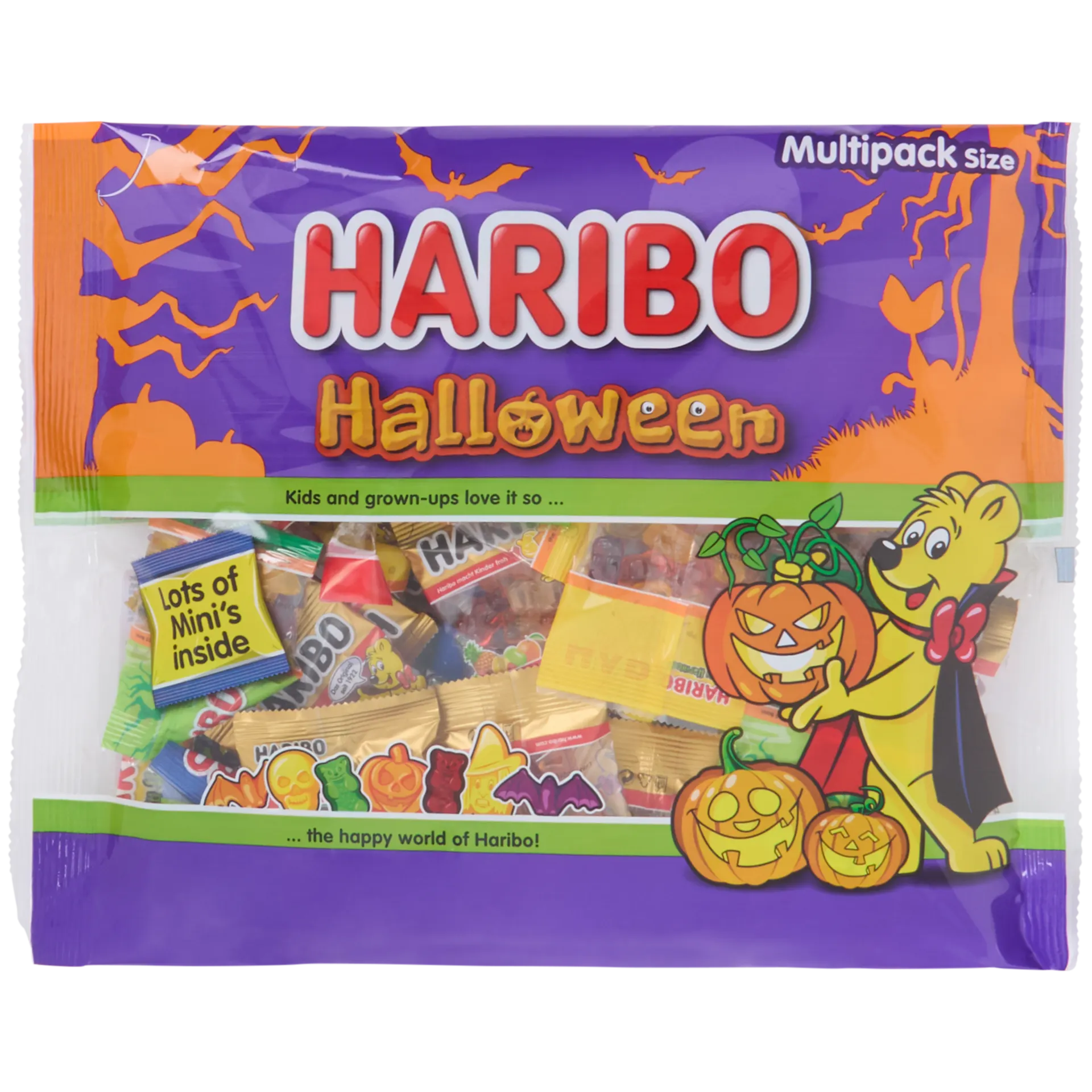 Saco de doces Haribo Halloween