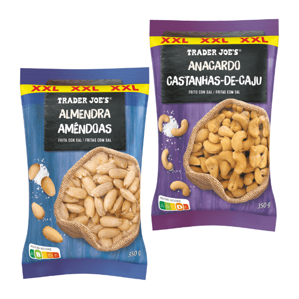 Trader Joe's® - Amêndoas/ Castanhas-de-caju