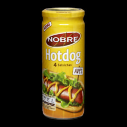 Nobre Salsichas Hot Dog Aves