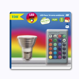 Lâmpada LED RGB