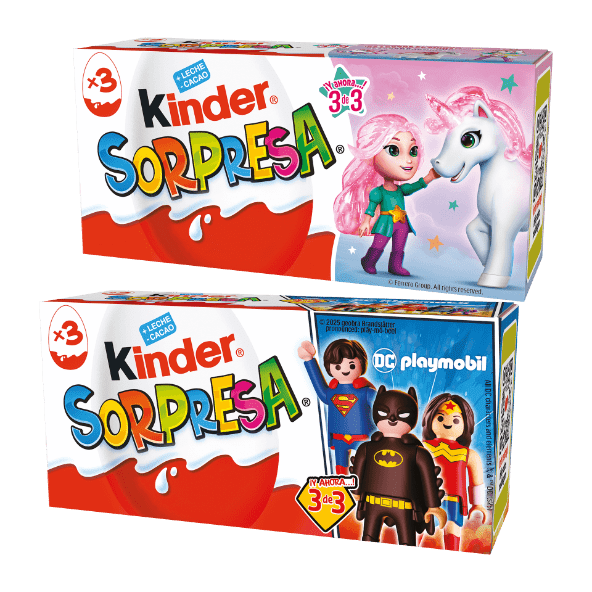 Kinder - Ovo de Chocolate de Leite  Surpresa